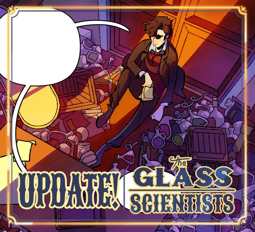 The Glass Scientists UPDATE!: Hahaha panel 3 took me so long to finish . . . why did I write so many smoke and fire effects into this story oh nooooo buff.ly/2uwB6l1