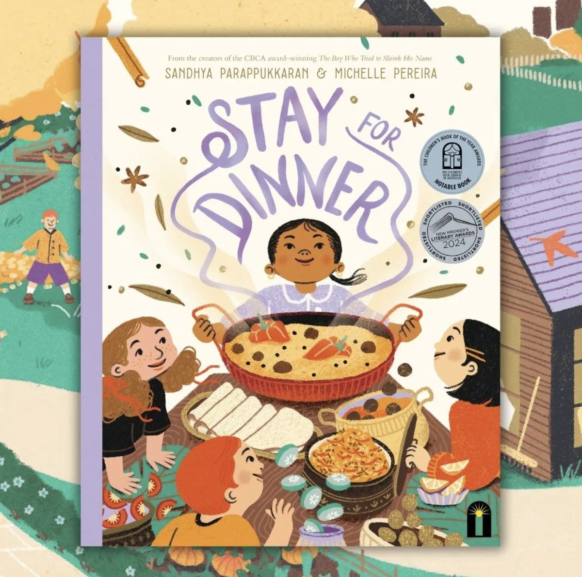 Well done to AWC graduate Sandhya Parappukkaran who has been announced on the shortlist for the NSW Premier’s Literary Awards 2024 for her picture book 'Stay for Dinner'! Congratulations Sandhya!