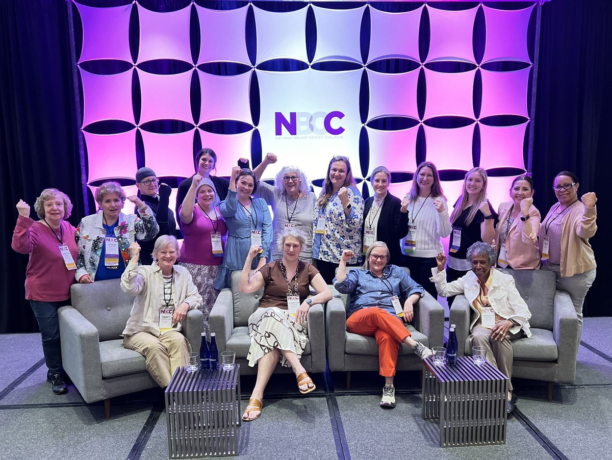 New York Breast Cancer Survivor Advocates/Activists… ready to ROAR on Capitol Hill tomorrow. Look out, everyone, HERE WE COME! @NBCCStopBC @BCCRoc #NBCCSummit #BeBold