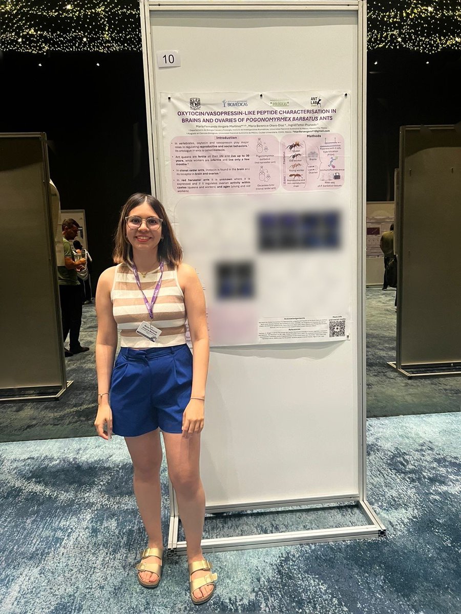 AntLabUNAM's tweet image. Last week Ant Lab UNAM was present at the 3rd Reproductive Aging Conference #ReproAging2024 in Cancún, Mexico. PI @IngridFetter gave an amazing talk and MSc student @MaferVeMa presented a poster 🧬🐜🏝️🎉