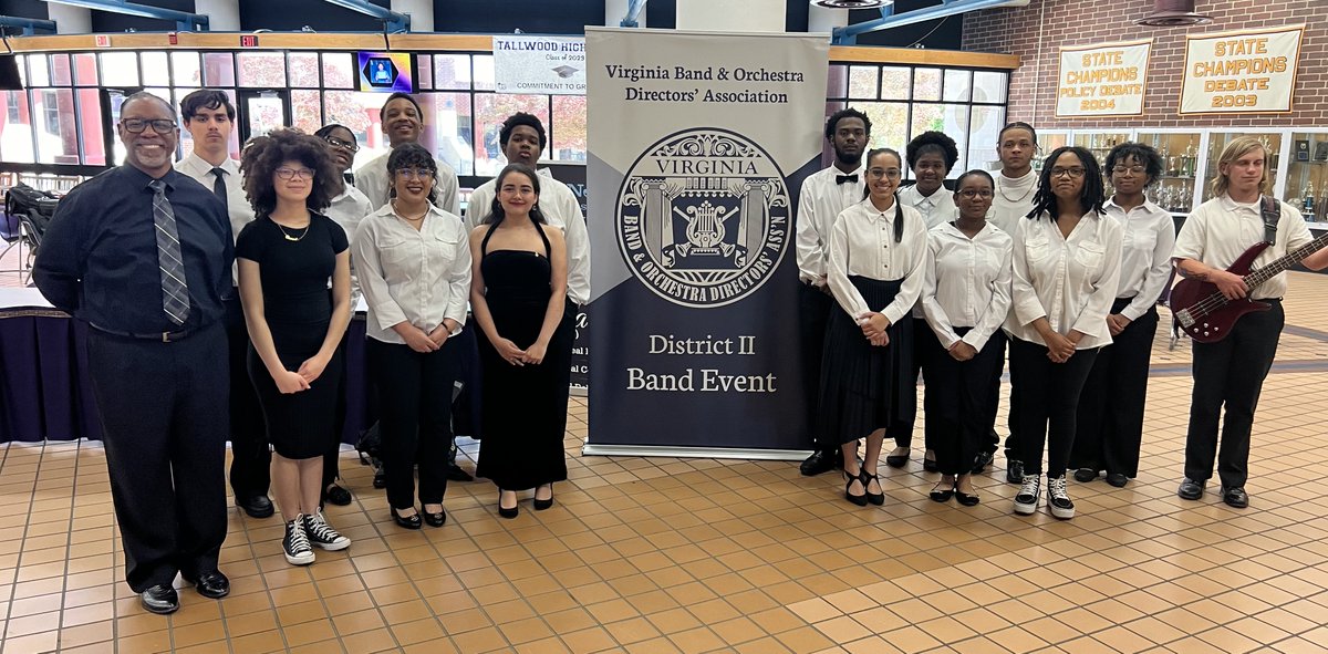 🎉Congratulations to the Lakeland High School Jazz Ensemble, directed by Mr. Alvin Wilson, for receiving SUPERIOR at the Virginia Band and Orchestra Directors Association (VBODA) Jazz Assessment at Tallwood High School. #SPSCreatesAchievers