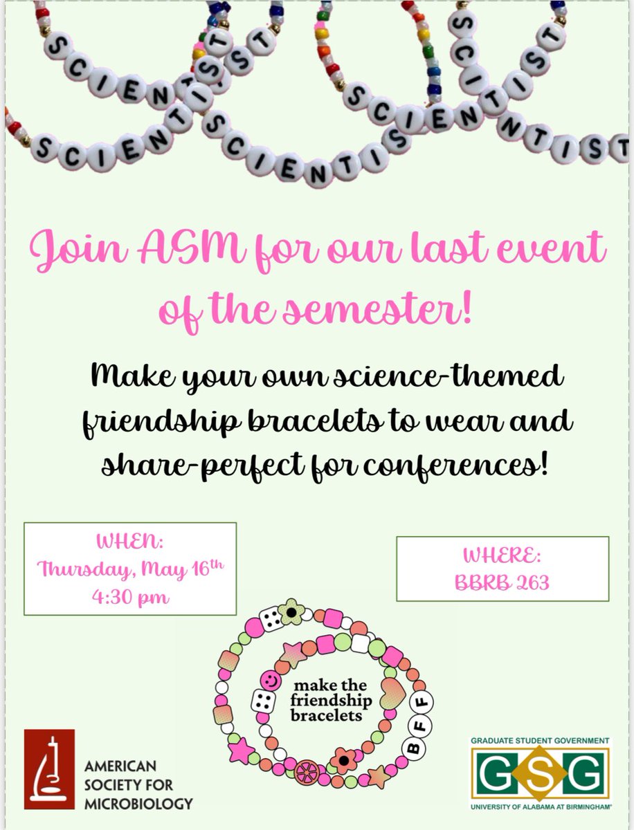 ASM @ UAB 🧫🔬🧪 tweet media