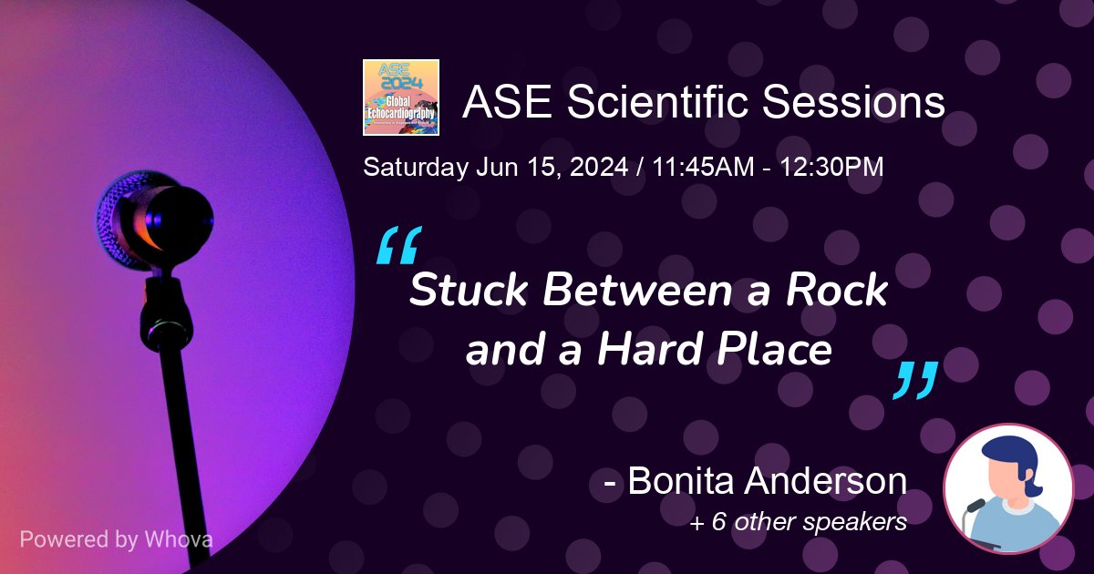 Looking forward to participating as a panelist in this session at the 2024 @ASE360 Scientific Sessions in Portland. asescientificsessions.org @LucySafi @PPibarot @NinaRashediMD