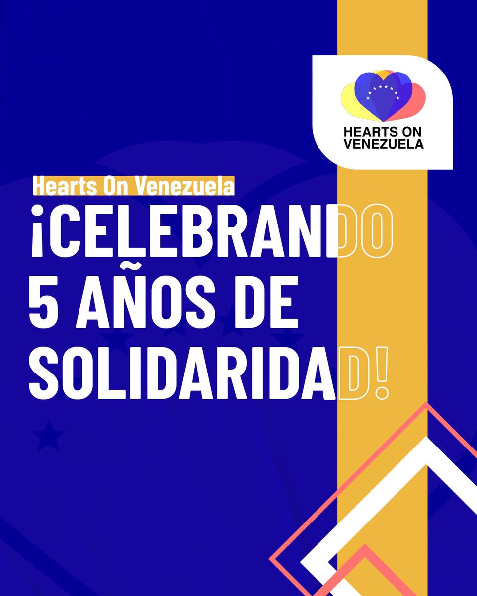 ¡Estamos de aniversario!   Hearts On Venezuela es la expresión de una sociedad que se organiza para transformarse por el bien común, con los DDHH, la democracia, la justicia social, y la acción climática en el centro de su ♥️ ¡Somos sociedad civil! Lee➕ bit.ly/heartsoncumple5