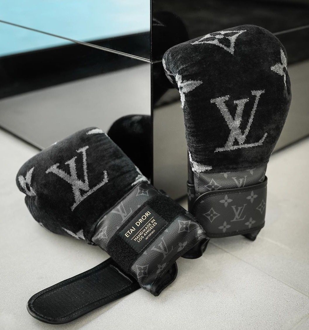 LV Boxing gloves.