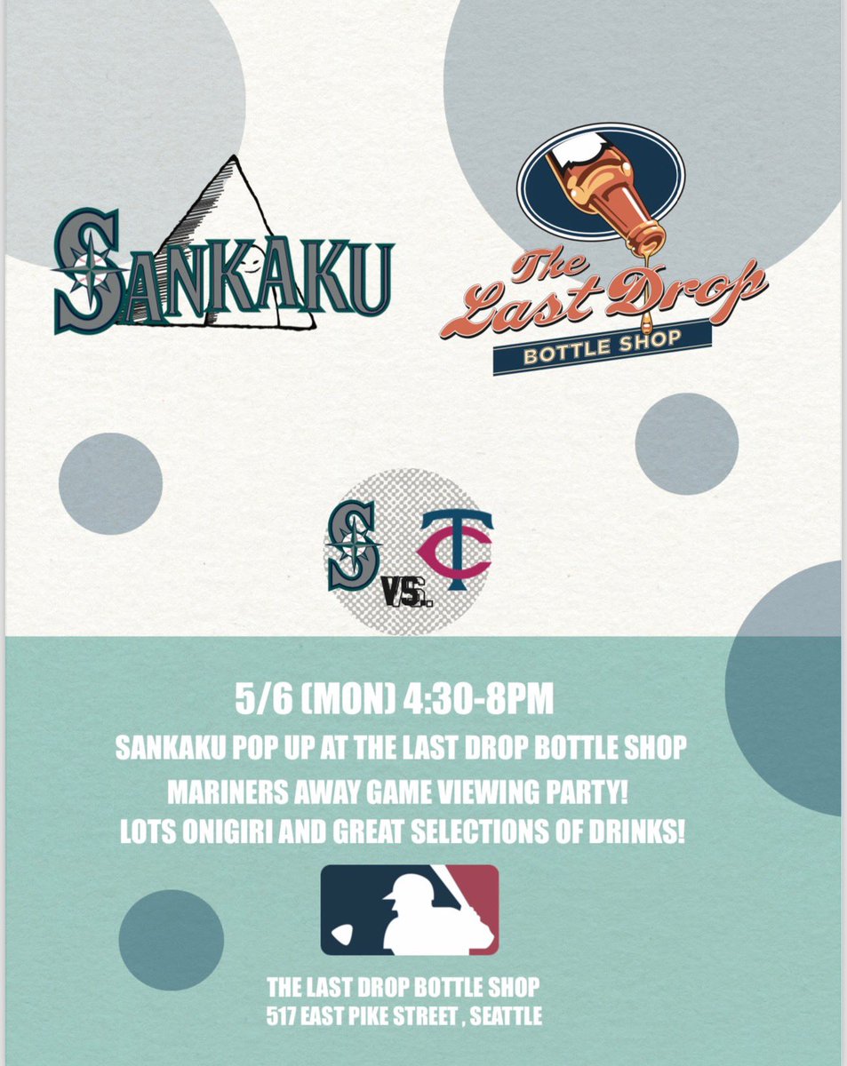 TONIGHT! Sankaku onigiri pop up at the cap hill store!