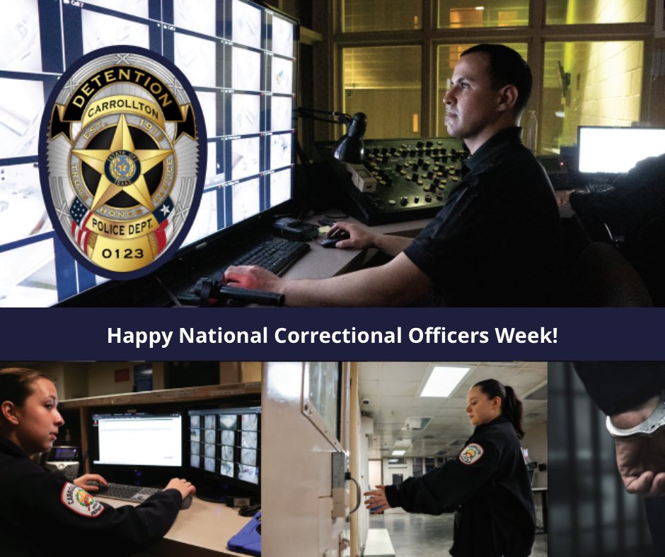CarrolltonTXPD's tweet image. A big shout out to our Correctional Officers! We see and appreciate all the hard work you do, day in and day out. 💙

If you’ve ever been interested in joining our detention team, we are hiring! 

Apply at: cityofcarrollton.com/jobs 

#carrolltontx #carrolltontxpd #hiring
