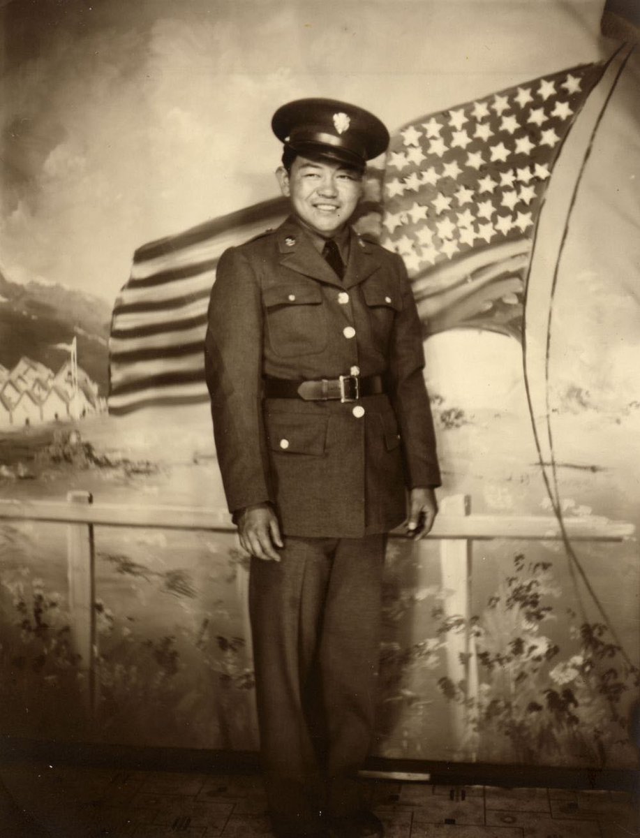 As the U.S. was catapulted in #WWII, Sadao Munemori volunteered for the @USArmy. On April 5, 1945, PFC Munemori took over command of his unit & saved the lives of two of his soldiers. Explore his #MedalofHonorMonday story: bit.ly/3ymQlv9 #AANHPI #AAPIHeritageMonth