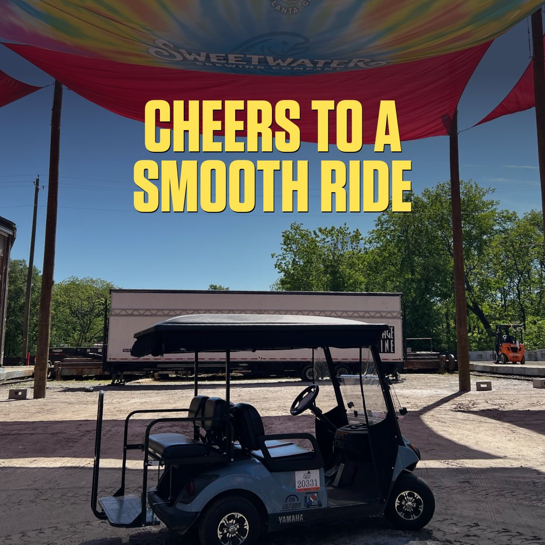 Big shoutout to The Golf Rider Peachtree City for being our ride-or-die at #420fest, keeping our weekend cruisin' smooth as can be.