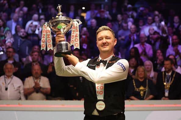 More GLORY for Kettering!! #KyrenWilson is snooker world champion. First Cytringan to lift the trophy in 90 years!