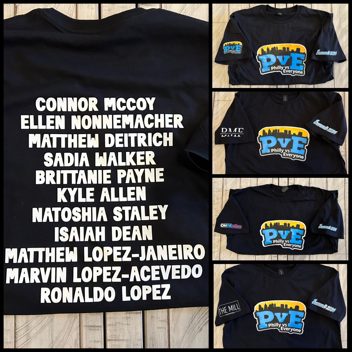 I had the honor of making these rockstar shirts for our PVE summit team! Congrats to all our summit winners! @TeamPVEOHPA @realmccoy1988 Thank you!