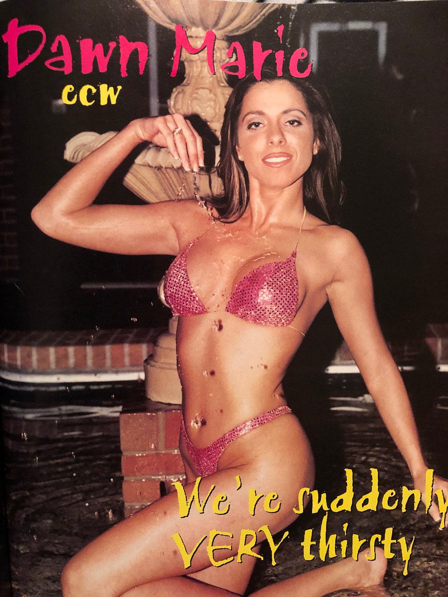 Dawn Marie from WOW magazine issue 8 #dawnmarie #ecw #wrestling #wwe #wwf #attitudeera #classicwrestling #90swrestling #wwedivas #wowmagazine #worldofwrestlingmagazine #womenofwrestling #womenswrestling