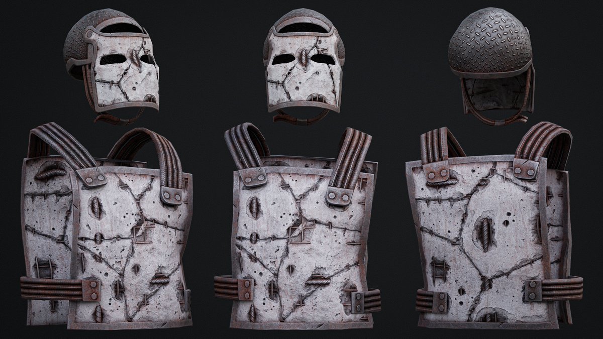 Yo! Check out what i made this week for <a href="/playrust/">Rust</a> !
It’s a bit heavy, but undeniably steady:)
Mask - steamcommunity.com/sharedfiles/fi…
Chest - steamcommunity.com/sharedfiles/fi…
<a href="/HedgesnVideos/">Hedge</a> <a href="/gerrmanman/">ThatGermanGuy</a>