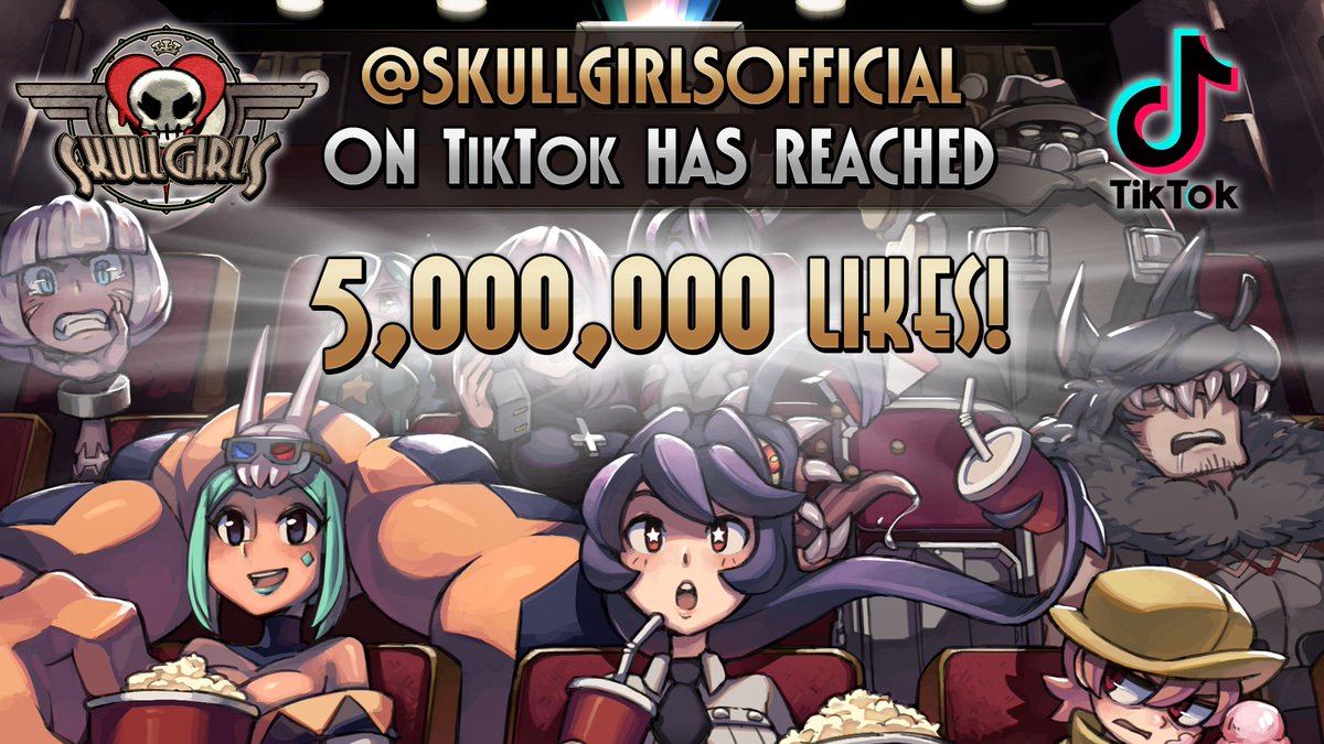 You like us! You really like us! Seriously, that's a lot of likes. 5 MILLION! Thank you so much for your support! We have lots of fun stuff coming to our TikTok soon, so make sure to give us a follow!