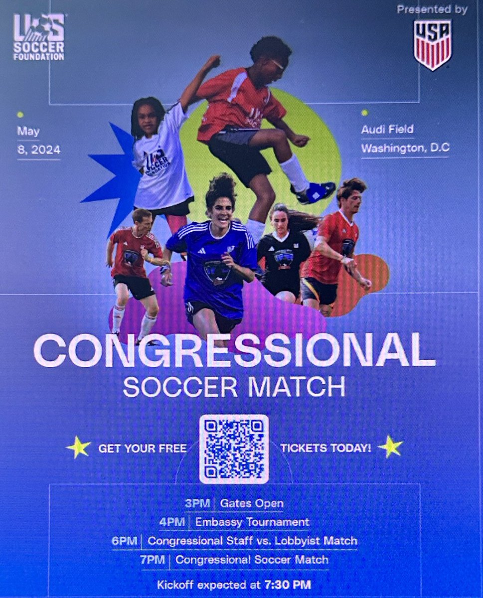 @ussoccerfndn @RAMONRAYA23 @poeta_LeoVega GREAT GAME …. And .. See you my friends in Washington DC this Wednesday .. My 3rd consecutive CONGRESSIONAL GAME