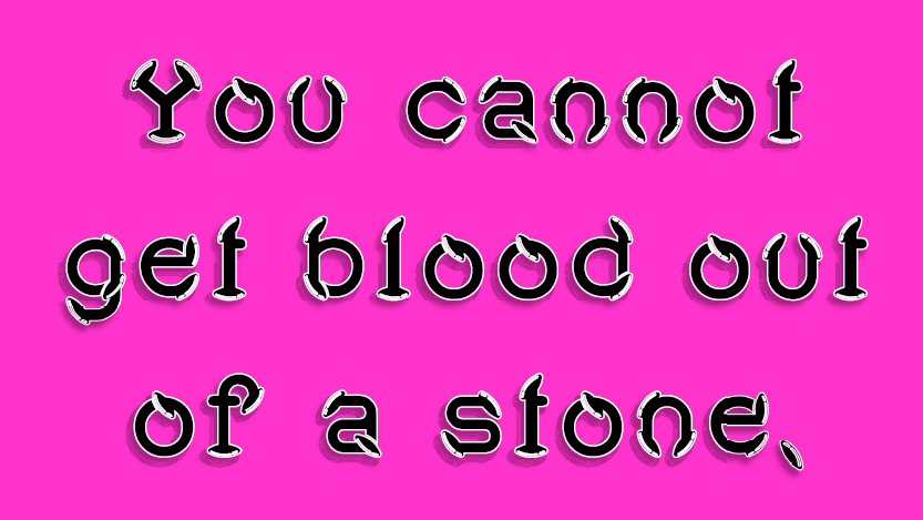 Good morning, everyone🩸'You cannot get blood out of a stone.' Take it easy! Stay healthy, stay well!🤣#get #blood #stone #StayWarm #StayWell #ShooCarp #Northvillage #Shootown #Okayama #Japan #Katsumada #EnglishlandPRIME #KenzoKatayama