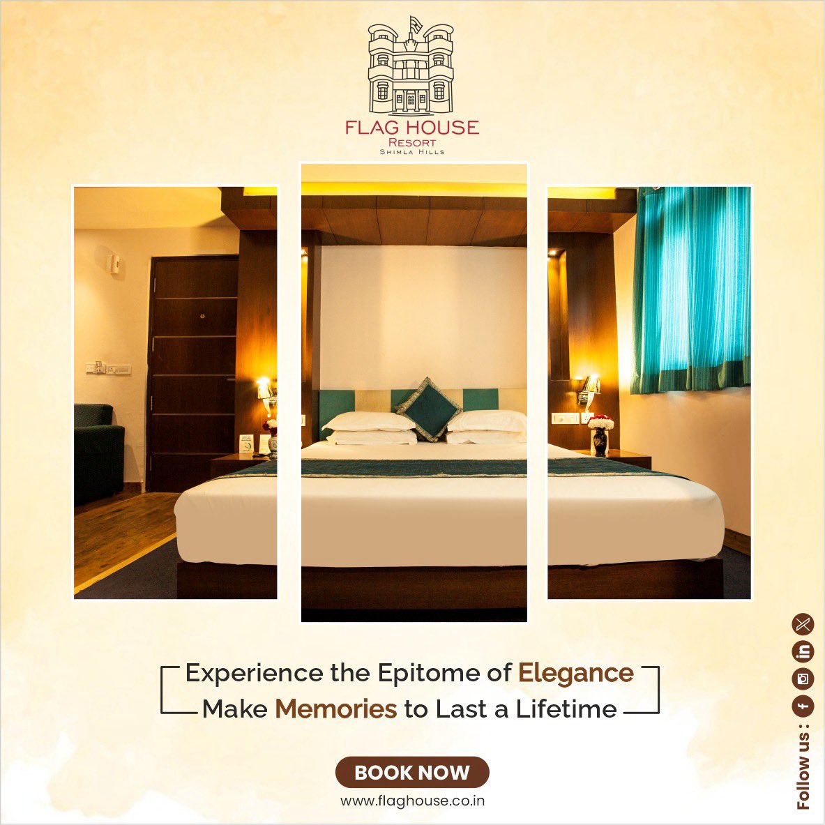 Elevate your experience, imprint memories of elegance For reservation: M: +91 81301 17322 E: sales@flaghouse.co.in #LuxuryGetaway #flaghouseresort #kufri #shimla #himachalpradeshtourism #tourism #himachaltourism #hospitality #FHR #Junga #holiday #dinewithaview #travel