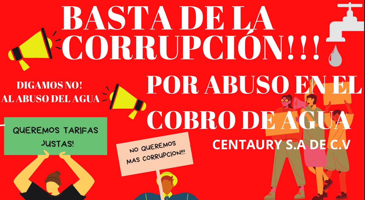 Cor04Jaz's tweet photo. Nesecitamos nos escuchen ya no podemos estar pagando casi $ 170 $140 $250 de agua ya se pusieron muchas denuncias y nada https://t.co/0fGPqUL2Ut