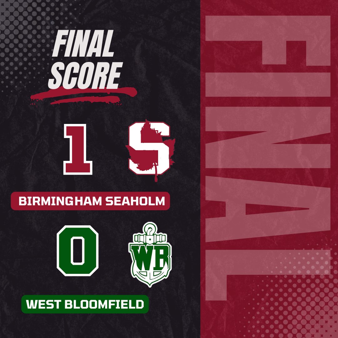 Birmingham Seaholm defeats West Bloomfield 1-0
