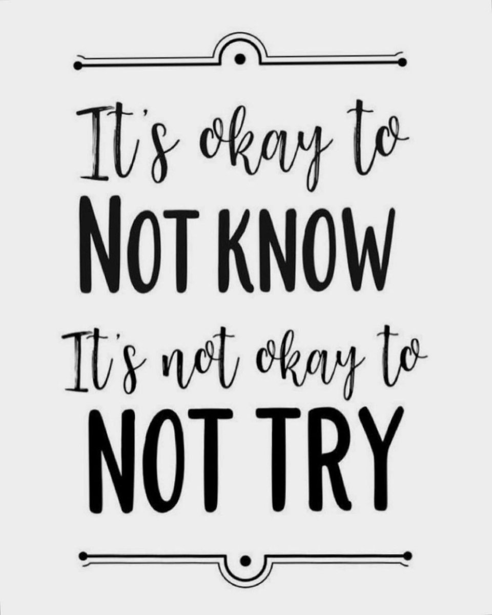 We say this to our students, but sometimes we need to remind ourselves it applies to us, too. Keep trying! #edchat