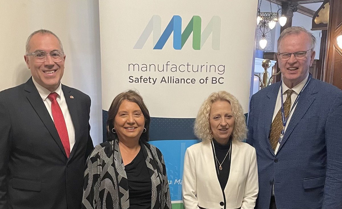 Pleased to join @manusafebc for a discussion on how technological innovation helps connect workers and build a culture of workplace safety.