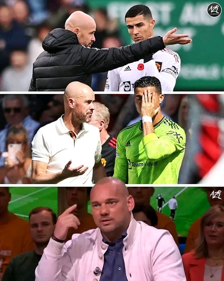 “¿Debería decir dónde le salió mal a Erik ten Hag? El día que decidió meterse contra Cristiano Ronaldo. Ahí empezó a perder todo el respeto.' Wesley Sneijder