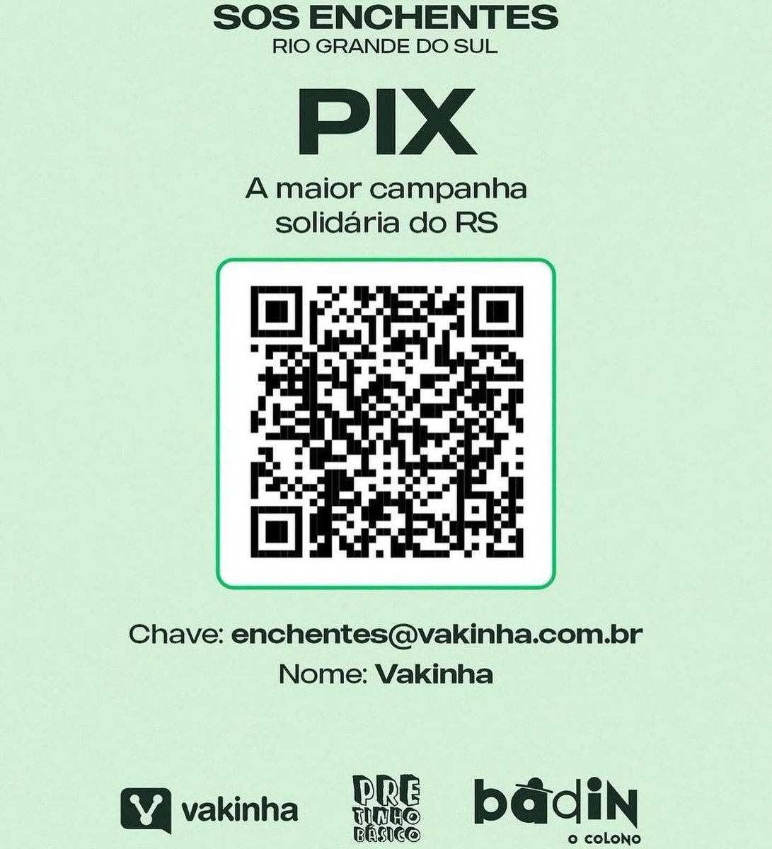 Irei seguir geral que der RT.