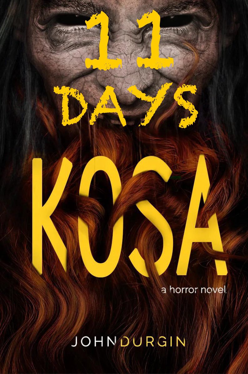 jdurgin1084's tweet photo. You’re all less than 2 weeks from meeting Marta. She’s one nasty witch… #kosa #HorrorCommunity #booktok https://t.co/E51qtskfMA