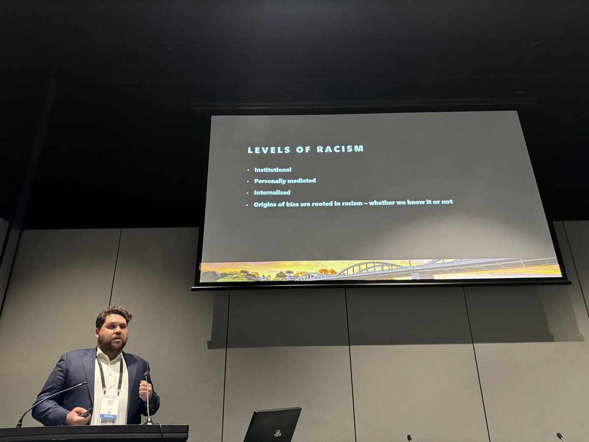 When @JCainBlox opens the #Unconciousbias session, you know it’s gonna be good…

“Unconscious bias has roots deep in racism…”

#RACS24 #MedEd #medtwitter @RACSurgeons
