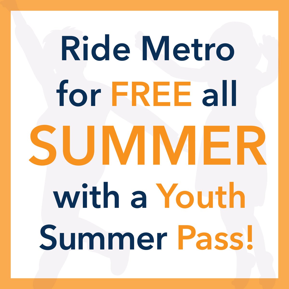 As part of Mayor Satya Rhodes-Conway's MetroForward initiative, Madison students in grades 6-12 will be eligible for a free summer youth pass this year! Students will be able to pick up their pass at school near the end of the school year or at Metro’s admin office.