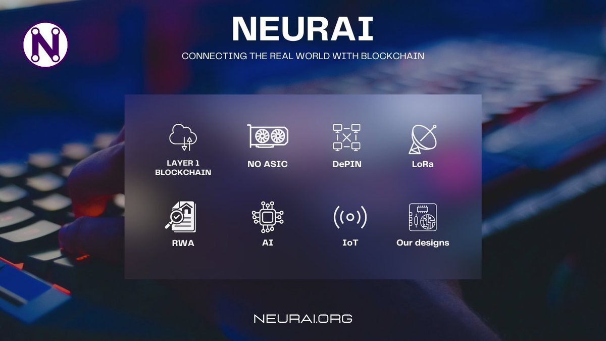 ✨ 8 features of Neurai ✨ We usually use an image containing 8 Neurai features and here we explain why they are so important. 💫 Layer 1 Neurai's network is a proprietary chain, without dependence on other chains, totally autonomous by means of the best current consensus such…