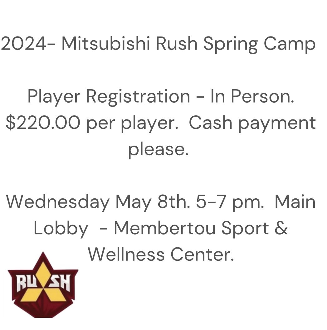 2024 Mitsubishi Rush Spring Camp