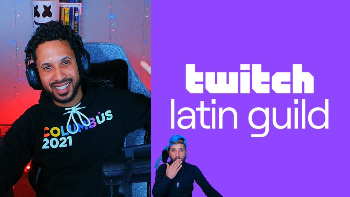 Super happy to announce that I am now part of the @Twitch Latin Guild. I’m so excited to meet more fellow Latinos/as in the gaming. #TwitchLatinGuild #Boricua #iAM_Gaming