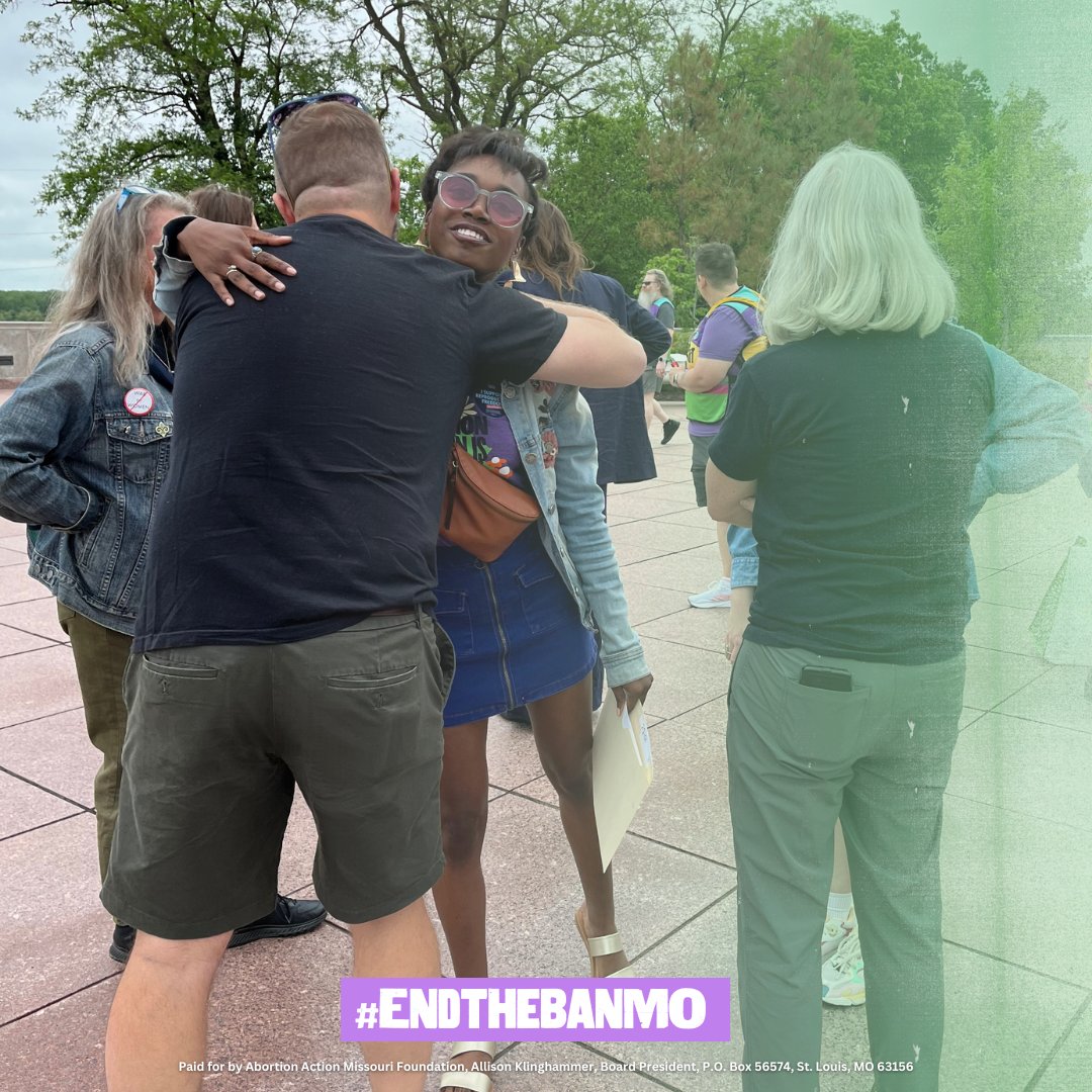 May 3 will go down in Missouri’s history as a huge victory of the grassroots, Missourian-led movement for reproductive freedom with @Missourians4CF. We're grateful to everyone who brought us to this tremendous moment with over 380,000 signatures. Together, we will #EndTheBanMO!