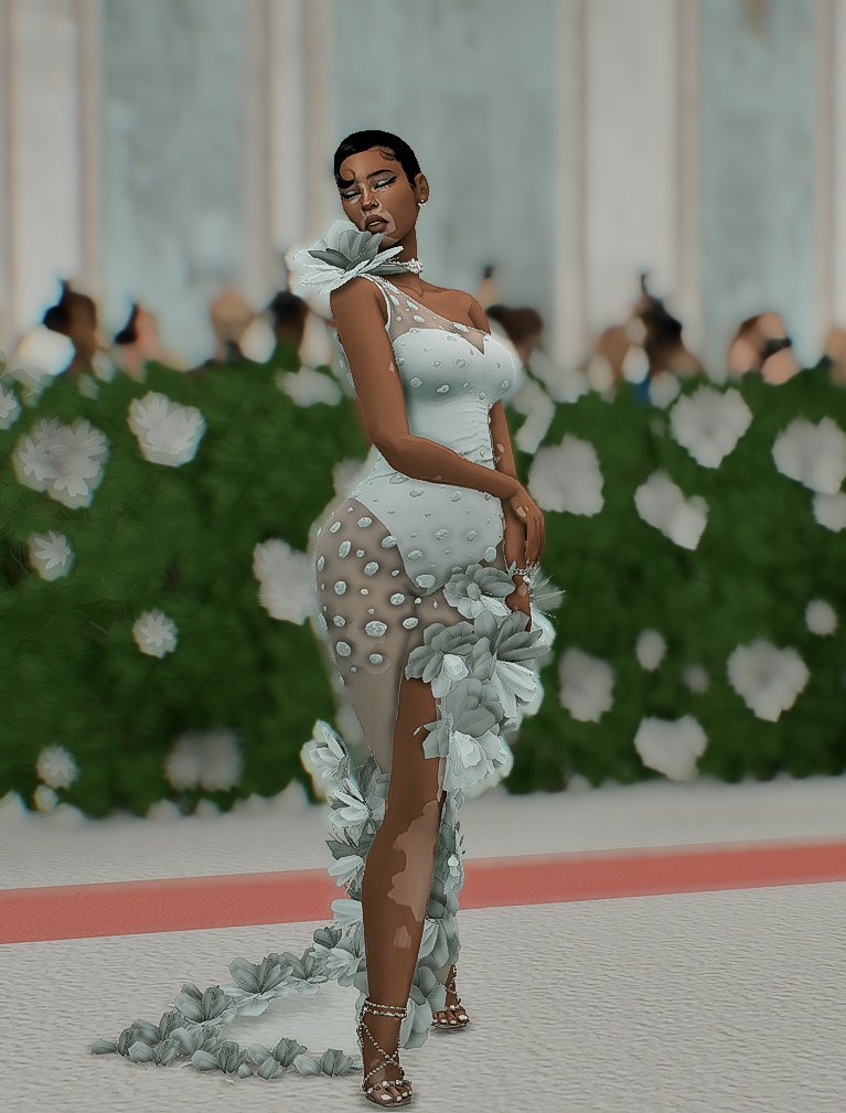 Tiana has arrived at the Met Gala🤍