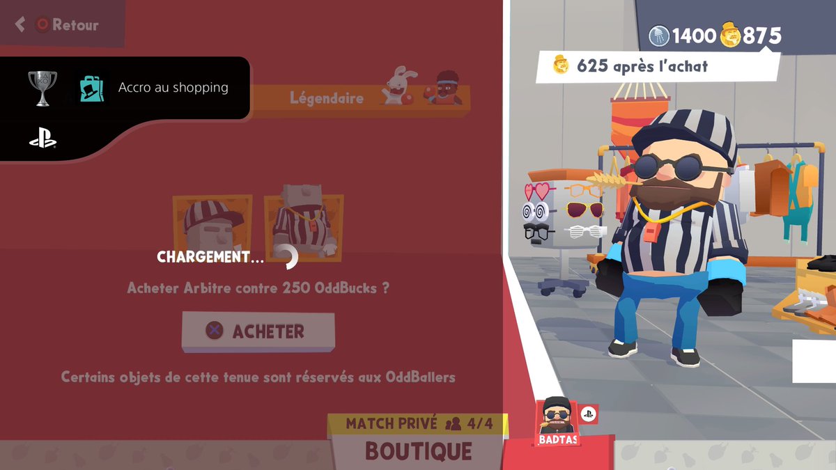 RealBadTaste's tweet photo. OddBallers
La Fanny (SILVER)
Accro au shopping (SILVER)
Duel de tracteurs (SILVER)
#PlayStationTrophy #PS5Share, #OddBallers
De nouveau une pluie de trophées pendant cette session, dont celui des frangins Lagrange qui nous a provoqué une bonne suée. 😅 https://t.co/sIPvJQlUQw
