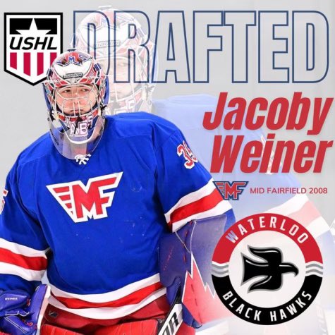 Congrats to incoming Lion Jacoby Weiner ‘26 on being drafted in Phase I of the USHL draft by the Waterloo Blackhawks!
