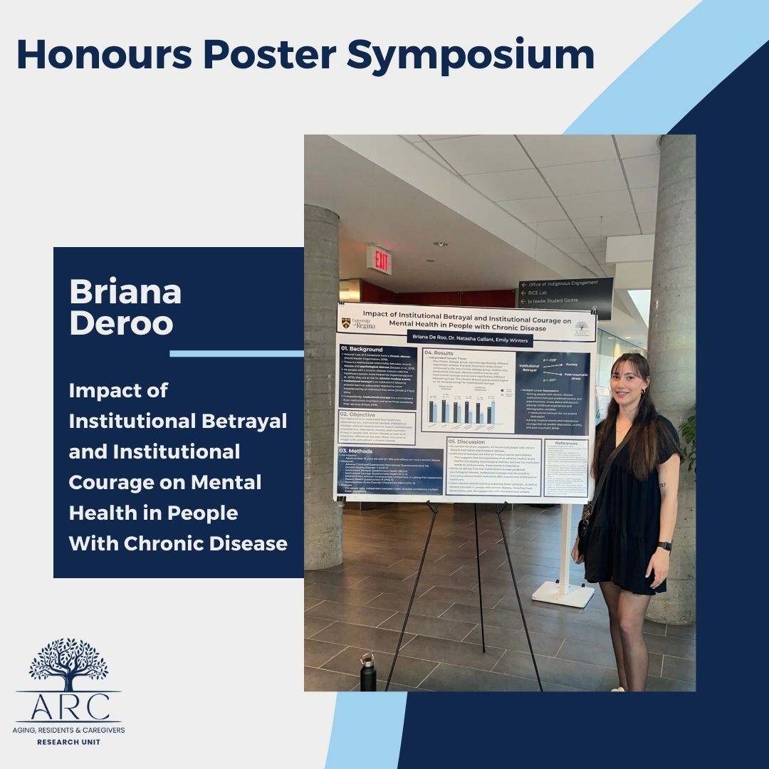 ARCResearchUnit's tweet image. Congratulations to Dr. Natasha Gallant’s honours students Briana, Areeba, and Venezya for presenting their honours projects at the poster symposium!