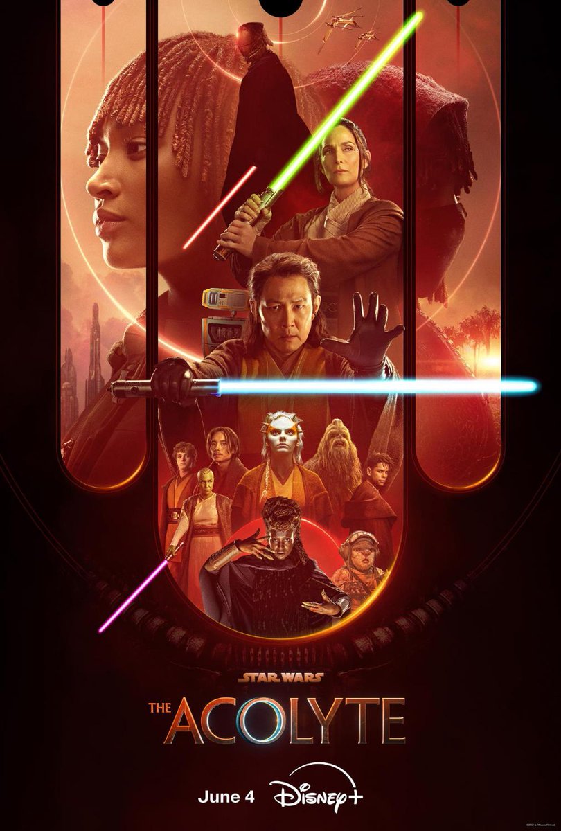 Check out the new poster for Star Wars: #TheAcolyte. nerdist.com/article/star-w…