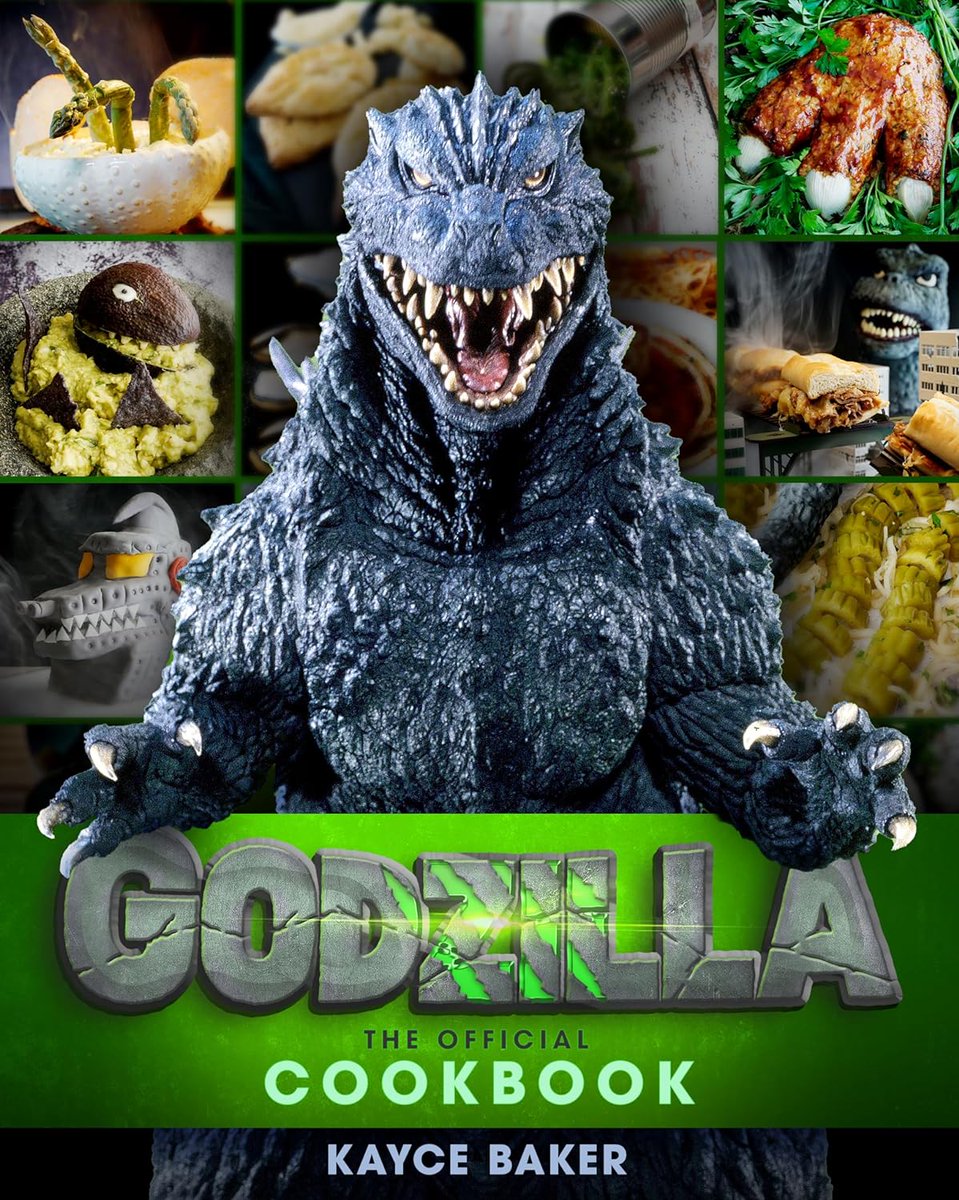 As a lover of novelty cookbooks and Godzilla, this is a match made in heaven for me! Counting down the days til release in October, @TitanBooks! #Godzilla #Cookbooks #Fun #NotSponsoredImJustReallyExcited