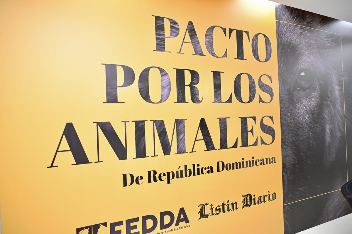 ¡Juntos por los derechos de los animales! Comprometidos por ser voz para aquellos que no pueden hablar, junto a otros líderes politicos firmé el pacto por los animales, coordinado por la Federación Dominicana por los Derechos de los Animales (FEDDA), que concientiza sobre la…