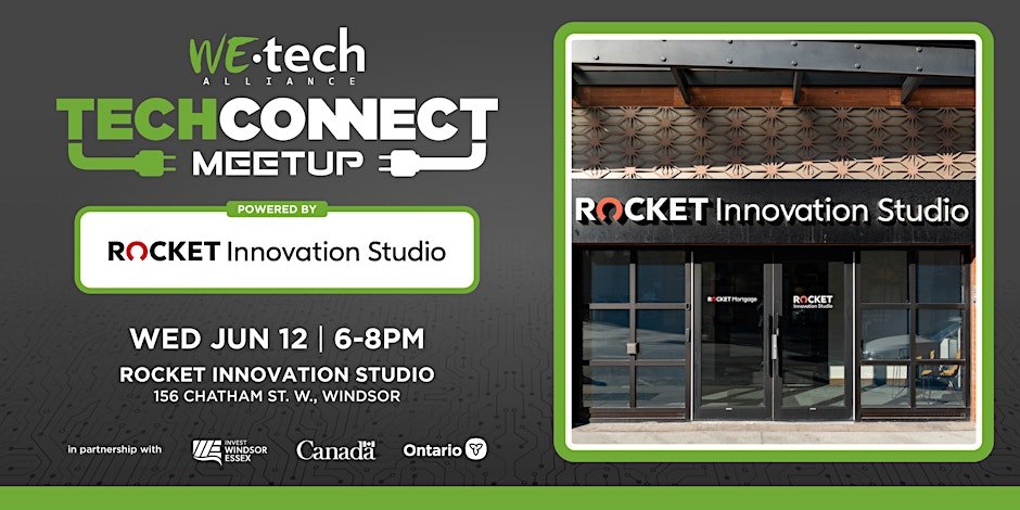 Get ready to LOOP into the tech scene! Join us our next Tech Connect Meetup on June 12, 6-8 PM, at Rocket Innovation Studio, Downtown Windsor. Network with tech pros, savor charcuterie & mocktails, and groove to an 80s playlist! Tickets drop May 13—spots are limited!