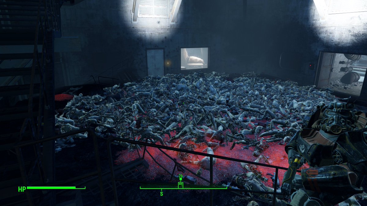 When you are doing the Calls To Arms mission on Fallout 4 and leave Paladin Danse fighting synths while you watch last episode of #FalloutOnPrime . Came back to a massive pile of synth bodies 🤣

#Fallout #fallout4 #brotherhoodofsteel #synth #bethesda