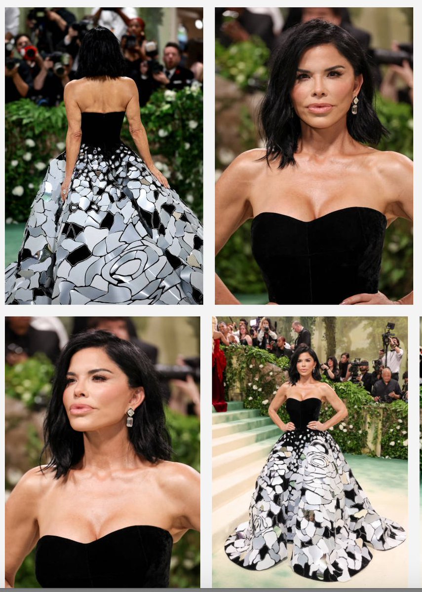 This is a better look than the White House dinner. #MetGala #laurensanchez