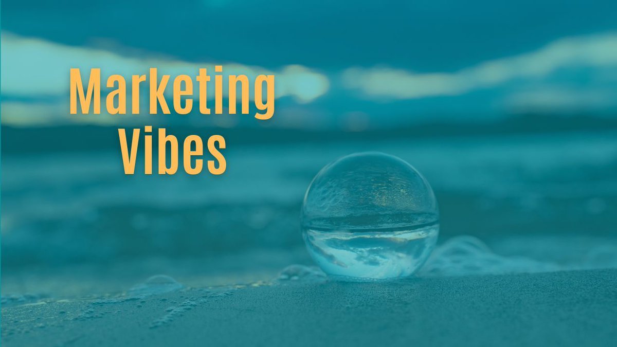 The Power of Marketing Vibes - A Blog by @TBorreson11 buff.ly/3xXHstW #digitaltransformation #digitalmarketing #digitalselling #socialselling #marketing #marketingsuccess #marketingstrategy #marketing101 #marketingtips #martech