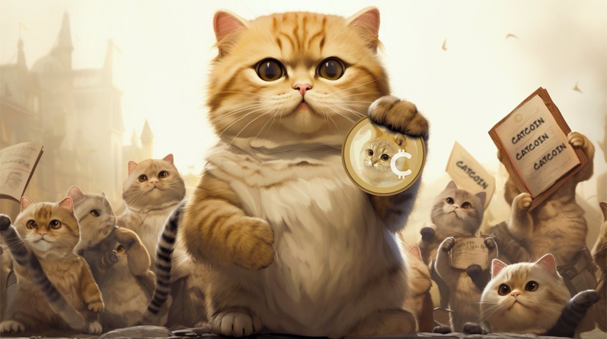 In my opinion: #catcoin is being compressed and with just a small force it will rebound strongly. Let's wait for #Catcoin to reach the moon together. Please follow me.
