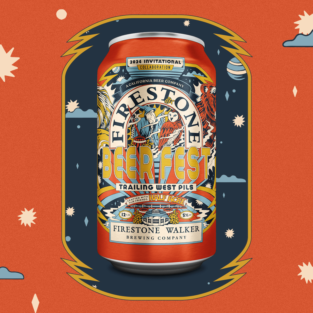 Introducing the new beer of the summer, Trailing West. Trailing West is this year’s Firestone Walker Invitational Beer Festival signature, collaborative release. A limited-edition pilsner made with our friends at @HalfAcreBeer, you can learn more now: firestonewalker.com/the-2024-fwibf…