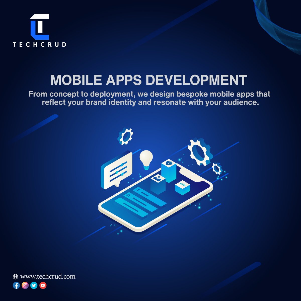 tech_crud's tweet image. Crafting seamless digital journeys with our bespoke mobile apps!
#TechCrud #UserExperience