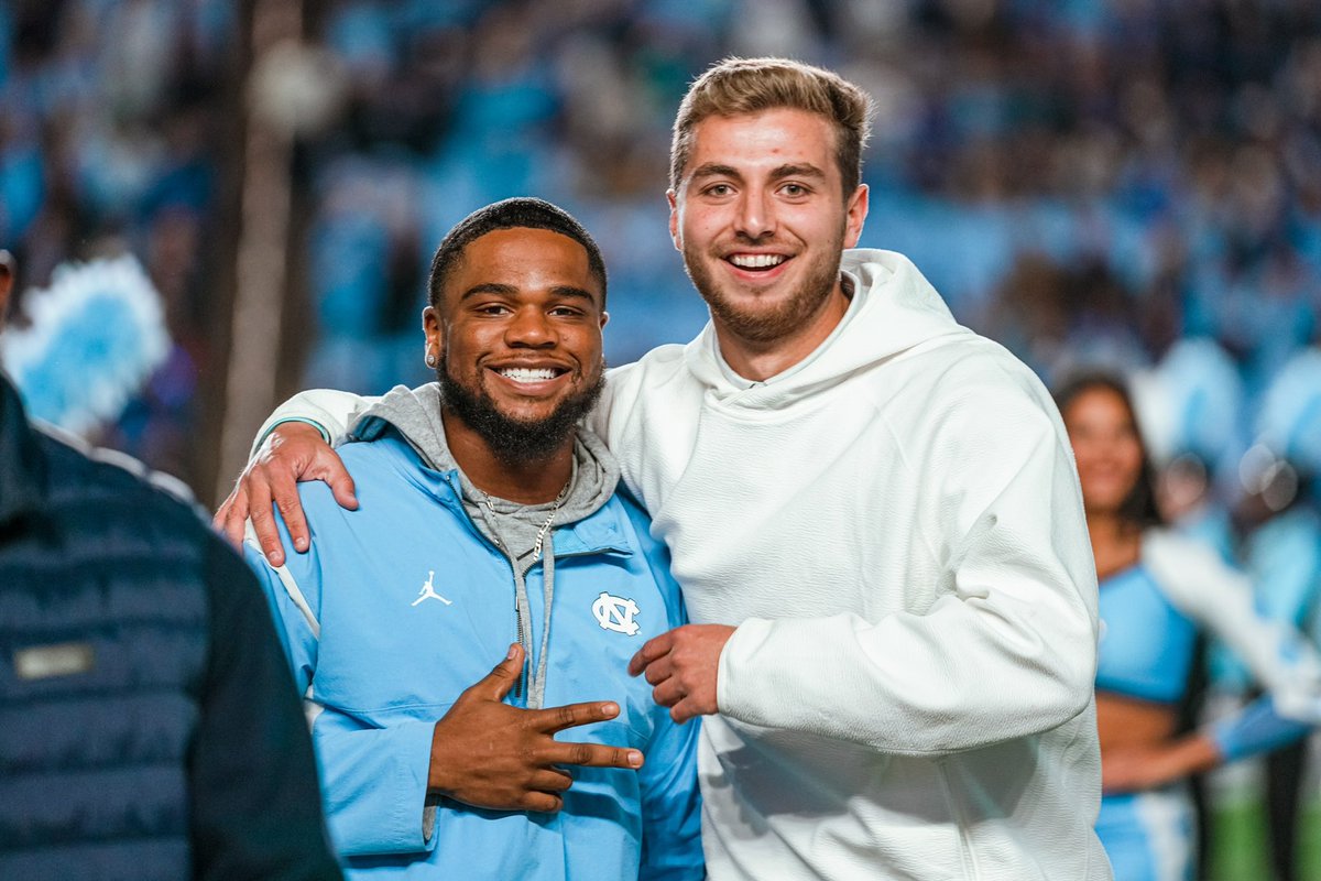 With graduation around the corner, I want to take a moment to give thanks to our incredible seniors who have done such great work during their time w/ @UNCFootball 🎓 Without them, UNC Football Creative would not be where it is today. 🧵