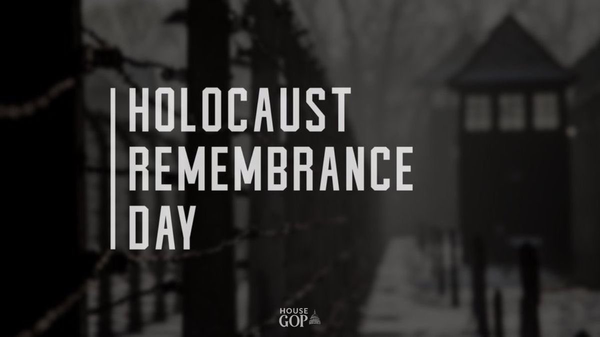 Today, we remember the six million Jews and others who were senselessly murdered during the Holocaust. We must continue to stand against all forms of antisemitism and hate.